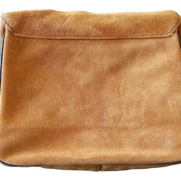 Deadstock Suede and Leather Purse 1970s - Picture 2 of 4